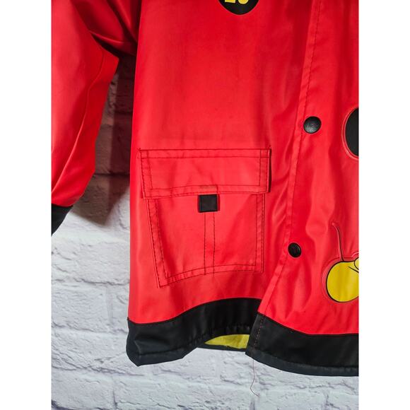 Western Chief Boys Mischievous Mickey Rain Coat and Mickey Mouse Umbrella Sz 5 - Picture 14 of 15